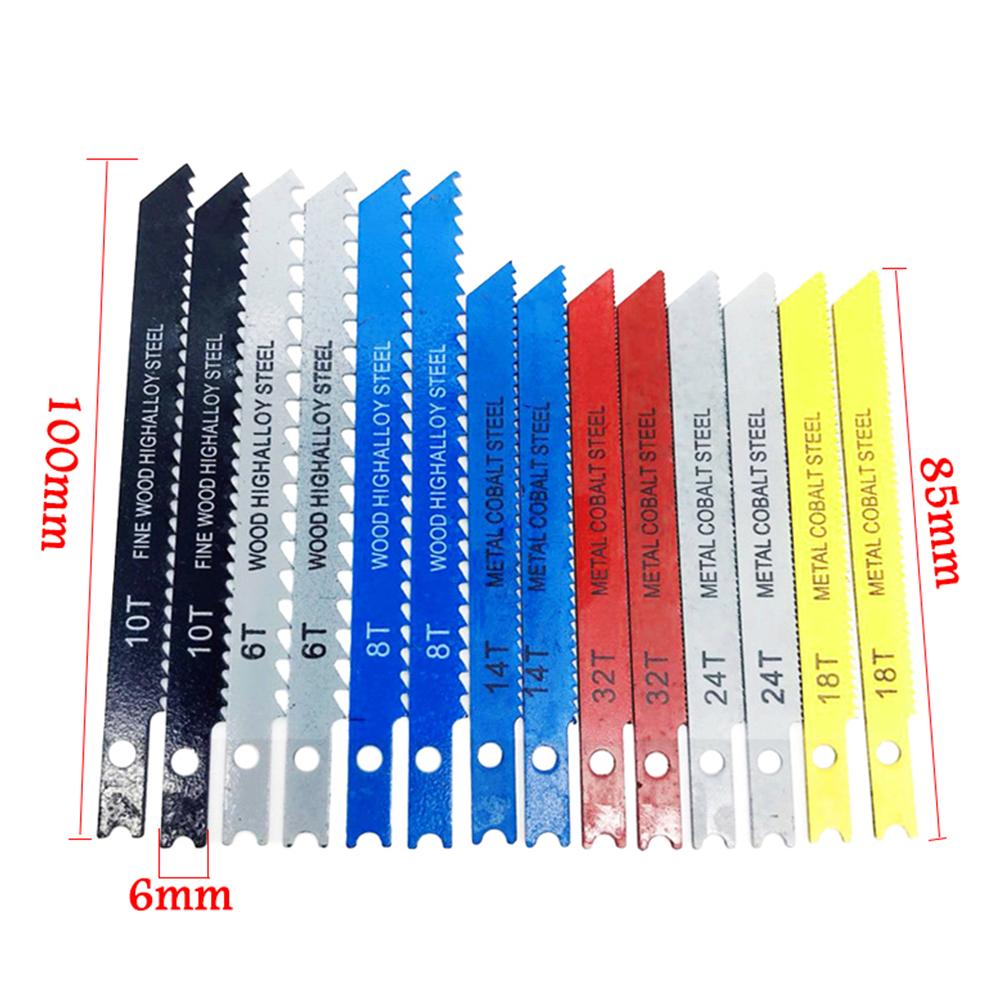 Buy Saw Blades Reciprocating Jigsaw Blades Multicolor 14Pcs/Set at affordable prices — free