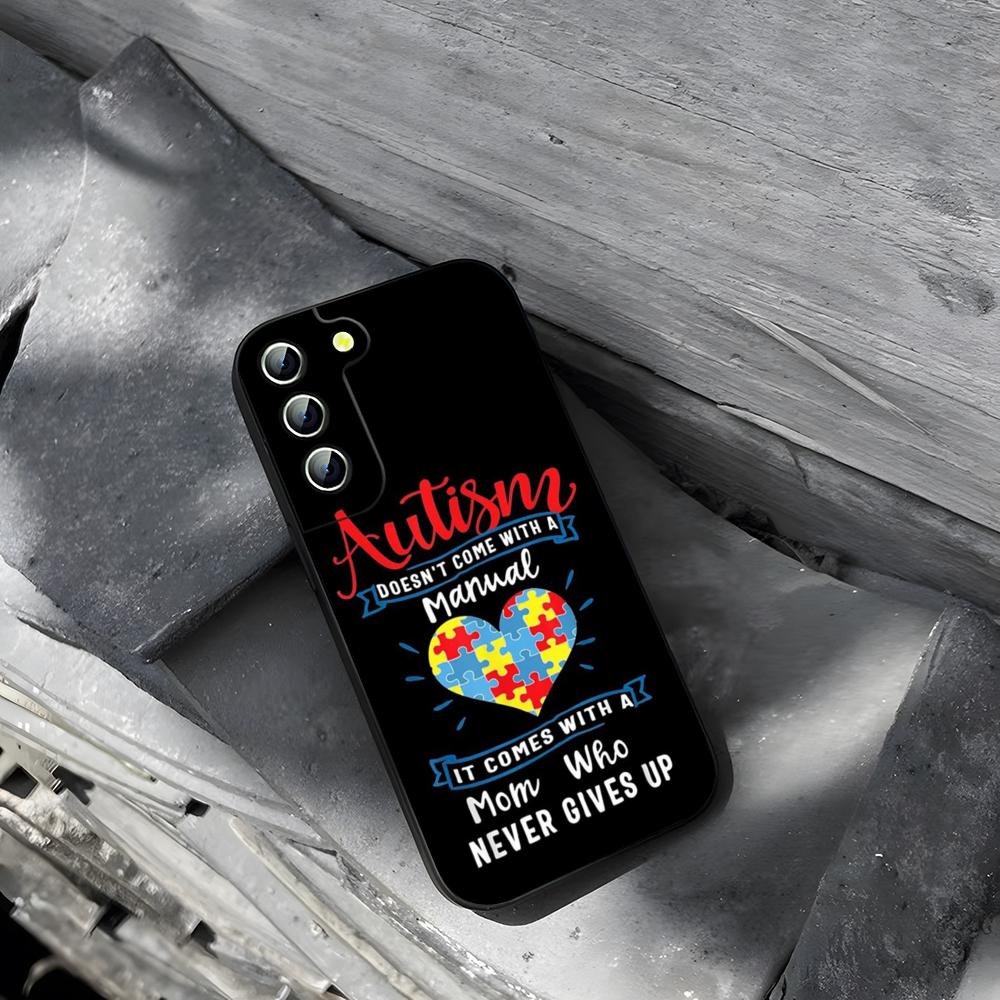 

Autism Awareness Phone Case for Samsung Galaxy S23 S24 S21 S22 S20 Ultra Fe Plus A34 A54 A24 A52 A53 M54 Cover Samsung a34 5g