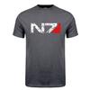Spiel Mass Effect N7 Unisex T-Shirt Sommer Mode Kurzarm Unisex Mass Effect N7 T-Shirts Tops