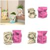 Artistic Silicone Mold For Custom Planters Adorable Girl Shape Stylish Reusable Template Crafting And Gardening Accessory