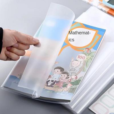 Transparent Clear Book Wrap Waterproof Notebook Protector Wrap Book Protector Cover  Textbook