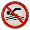 Vintage Retro Traffic Signs Collection HD Print Metal Tin Sign  Featuring  Unique Circular Warning  Prohibition Plates (No C