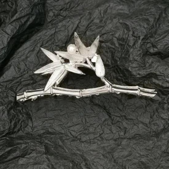 

Ретро Зеленый Бамбук Заколка для Волос Женская Новая Мода Жемчужная Заколка-Краб для Хвоста Жемчужная Заколка-Акула Девушка Стайлинг Декоративный Головной Убор