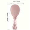 1PC Cute Rabbit Rice Spoon  Heatproof Plastic Scoop For Kitchen/Camping, Non-Stick Vertical Handle ,18cm