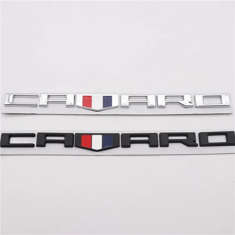 3D Autostickers Achterklep Embleem Badge voor Chevrolet CAMARO Letter Cruze Camaro Captiva Aveo Silverado Auto Zijsticker Exterieur