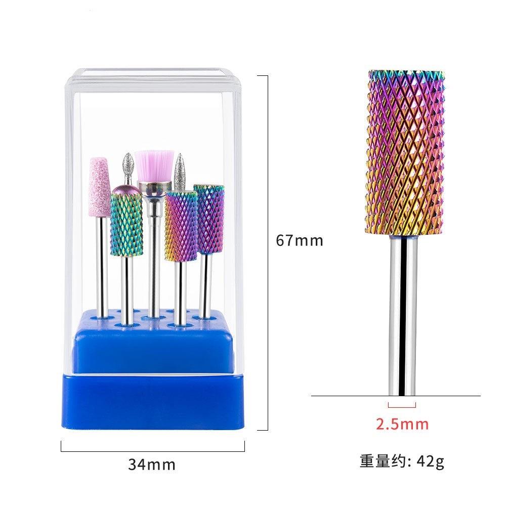Nail Art Remover Grinding Head, Ceramic Stainless Steel Universal Grinding Head Polishing, Quick Nail Remover Grinding Tool