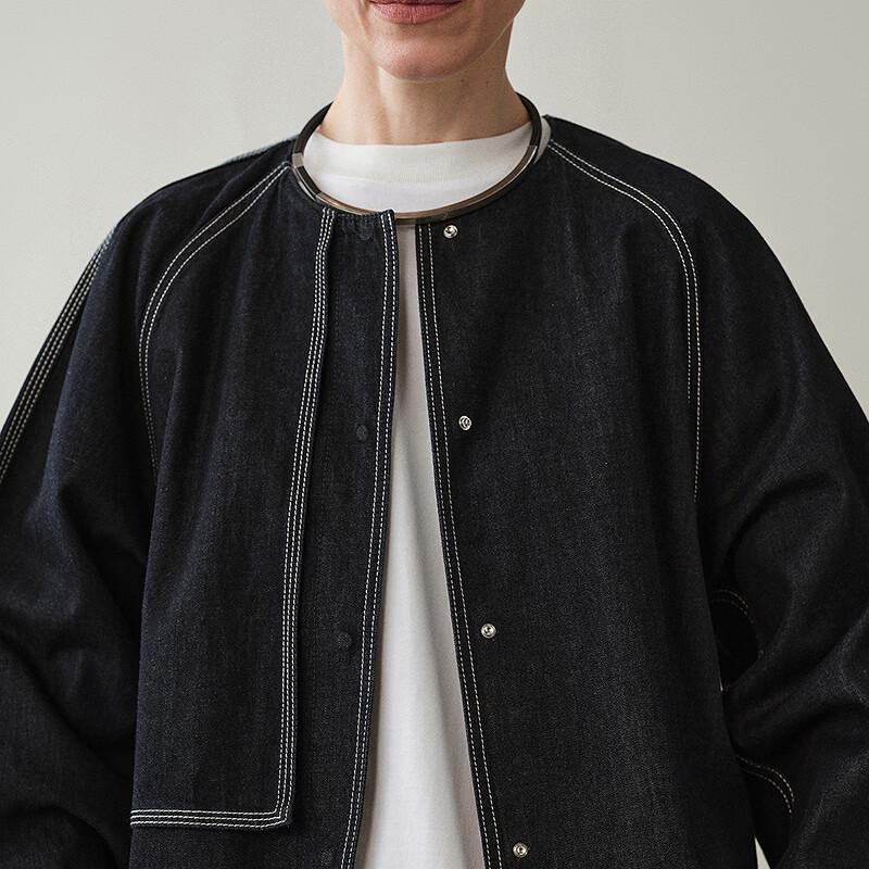 Men's Cotton Straight-Fit Denim Jacket