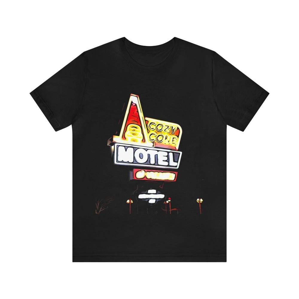 Tee painting of Disneyland DCA Cozy Cone s Motel Unisex T-Shirt L