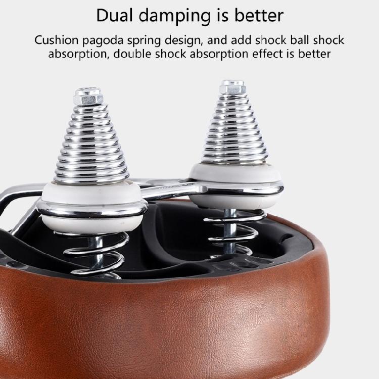 Comfortable Bike Saddle Cushion Bike Seat Relieves Pressure during Long Rides