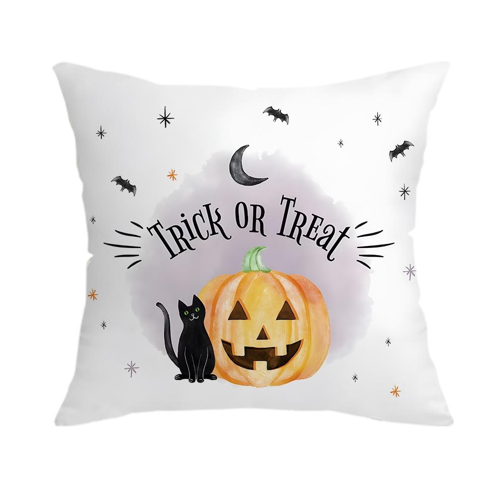 Nový halloweenský dekorační povlak na polštář dýňový trpasličí potisk povlak na polštář obývací pokoj pohovka potah na polštář domácí ložnice pokoj dekorace