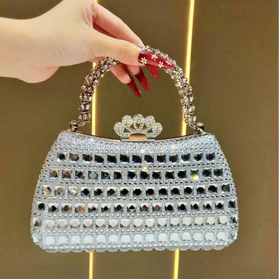 Dinner Bag, Lady's Clutch Bag, Evening Dress, Banquet and Gathering Crossbody Bag, Hand-held Small Bag
