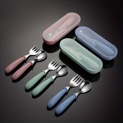 Children's Cutlery, Spoon and Fork Organizer Set, Children's Easter Gifts