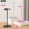 Premium Metal Headphone Stand with Desktop Storage and Display