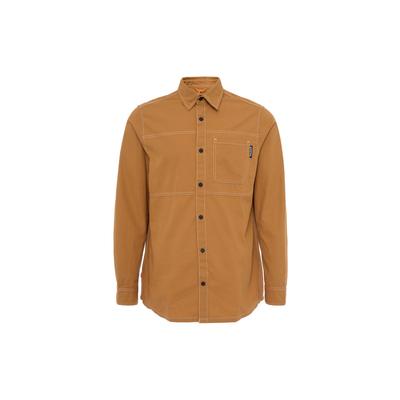 Outdoor Casual Work Style Langlebiges Langarmhemd Herrenhemden Weizen A2AC4-P47