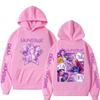 Kpop Demon Hunters Fanmerch Mira Rumi Zoey Huntrix Sudadera Con Capucha Harajuku Pulóver Tops Hombre Mujer Sudadera Fans Regalo