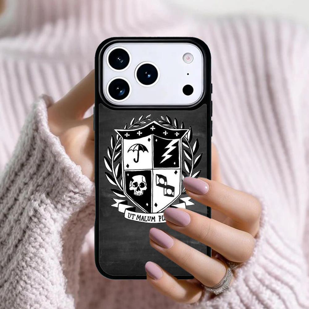 Umbrella Academy TV Series Phone Case For Apple iPhone 17 Air 16E 15 14 Plus 13 12 11 Pro Max Mini Funda Cover