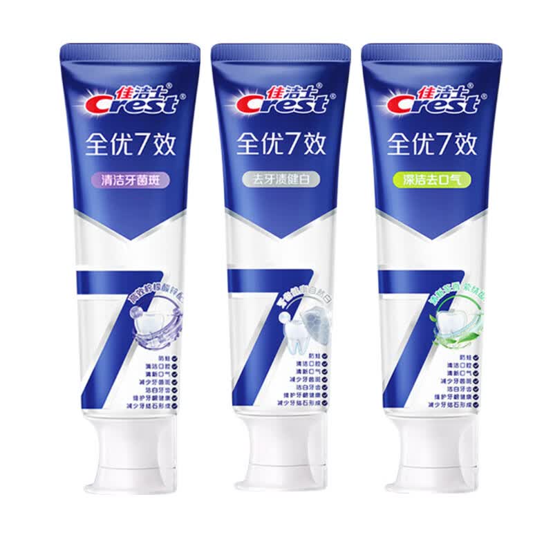 Crest All-in-One 7-Effect Fluoride Toothpaste