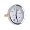 Zifferblatt Thermometer 63mm Aluminium Temperaturmesser für Flüssigkeiten