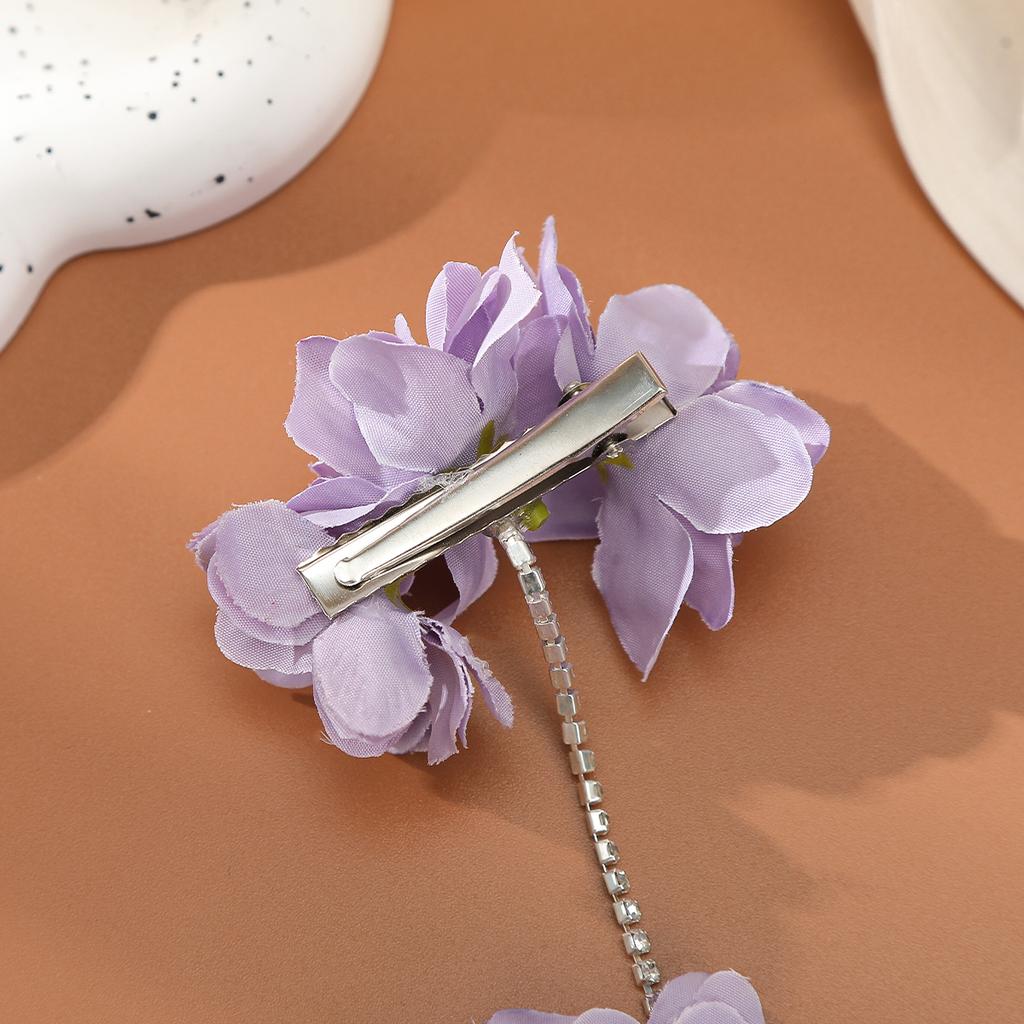 Clips de Păr Lanț Hawaiian Handmade Flori Mici Artificiale Agrafă de Păr Ac de Păr Pentru Femei Fată Cadou Accesorii de Păr Articole de Podoabă pentru Cap