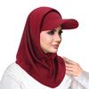 Stretchy Sun Protective Hooded Neck Cover And Cap Combo For Men Women Moisture Wicking Design