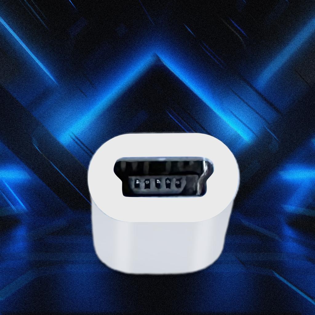 USB Dişi - Type-C Erkek Adaptör Korozyona Dayanıklı Taşınabilir Dönüştürücü Beyaz Şarj ve Veri Aktarımını Destekler