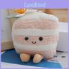 Charming Triangle Plush Cake Keychain Colorful Soft Toy For Sweet Girls Bags And