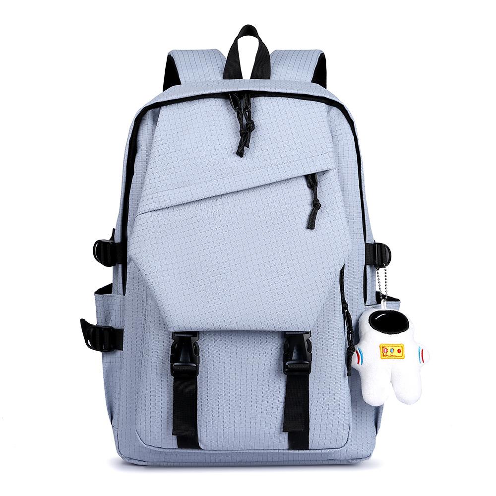 Backpack Trend Backpack Simple Couple Backpack Junior High School Student College Student School Bag Fashion Large Capacity