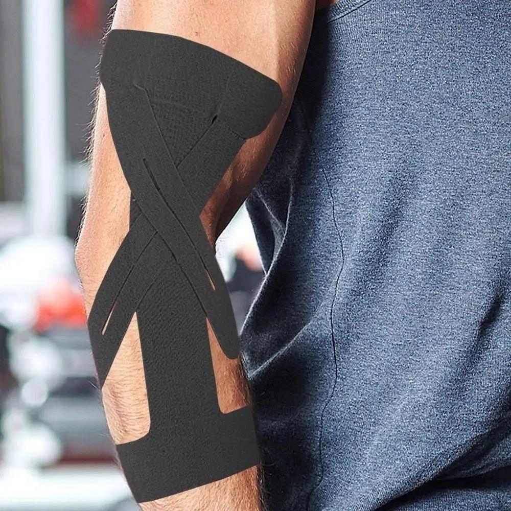 10pcs Breathable Kinesiology Tape Elastic Elbow Support Tape Muscle Tapes Elbow Bandage Tennis