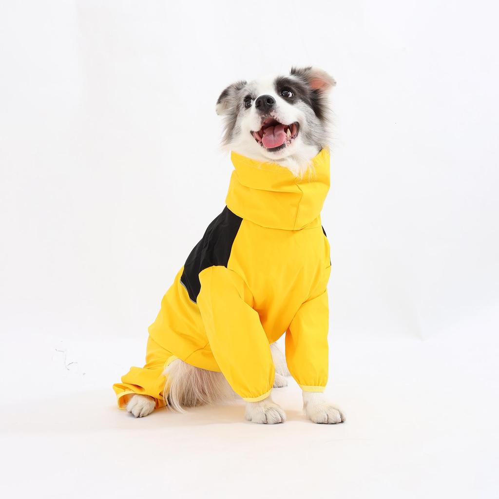 Waterproof Windproof Mountaineering Suit for Medium & Large Dogs - Border Collie, Labrador, Shiba Inu