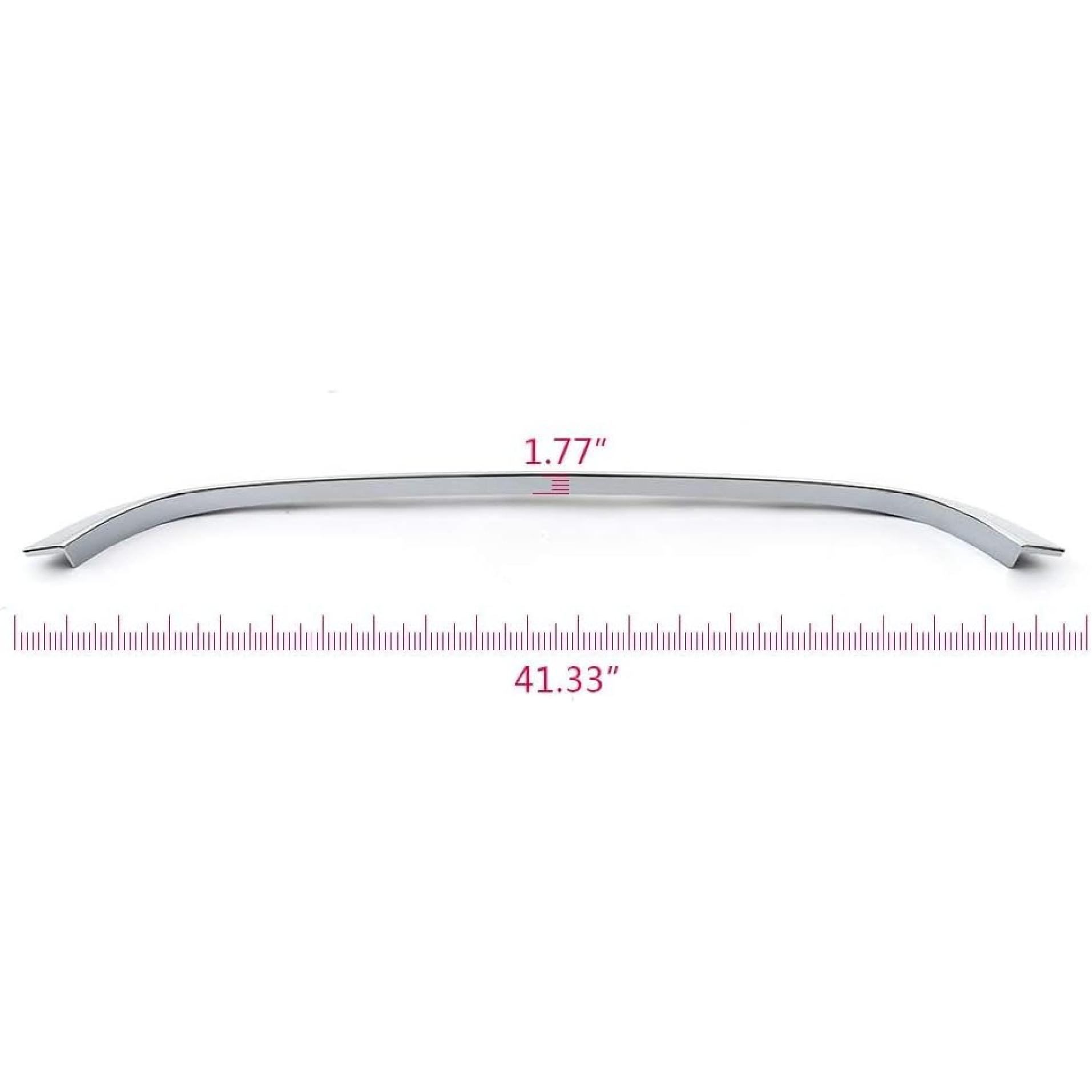 

ALLGOOD Silver Molding Chrome Grille Hood Trim Moulding Compatible with 2009-2015 Mini Cooper R55 R56 R58 R59,Front Grille Chrome Trim