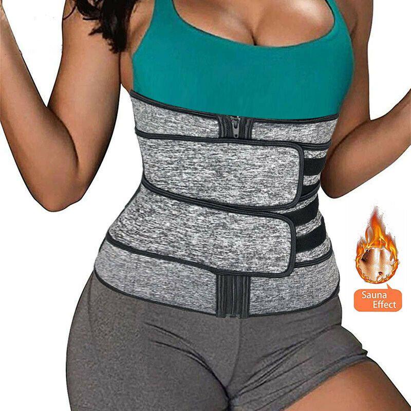 Trainer Waist Women Neoprene Sauna Belt Sweat Body Shaper Tummy Slimmer Control