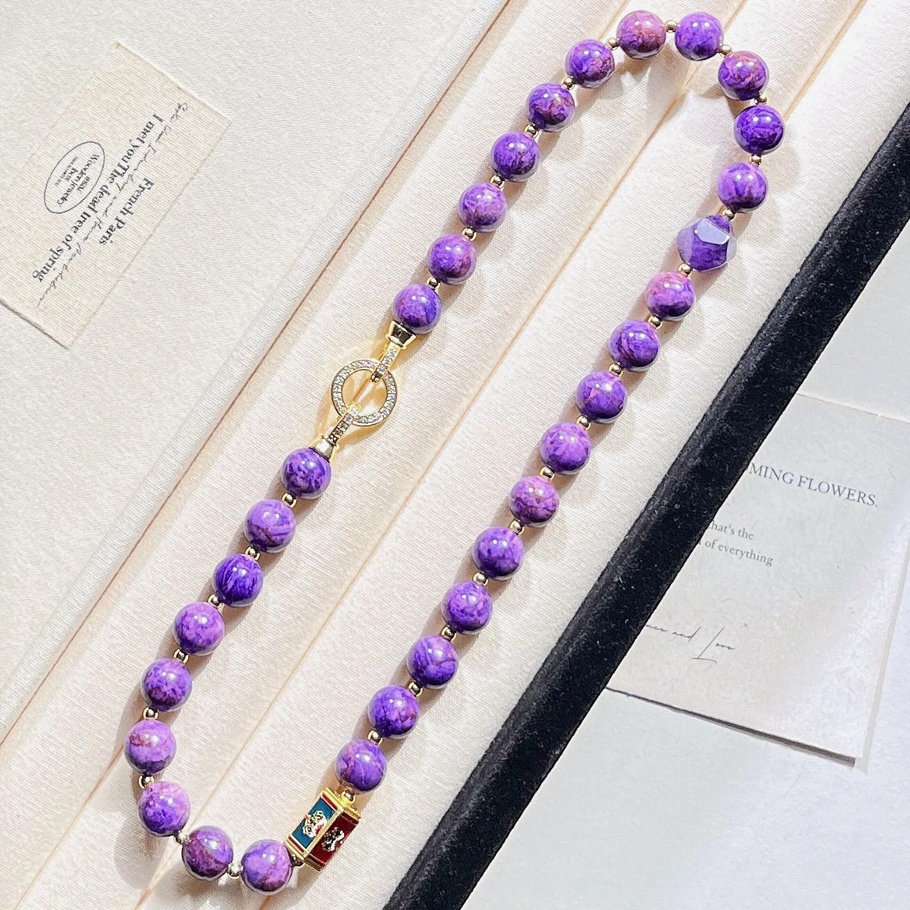 10M Shujulai Quartz Rock Design Necklace Clavicle Chain Sweater Chain