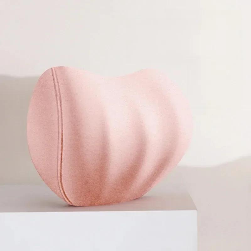 Opěrka hlavy do auta je semišová opěrka hlavy z paměťové pěny s pomalým odskokem pro pohodlný zážitek z jízdy.