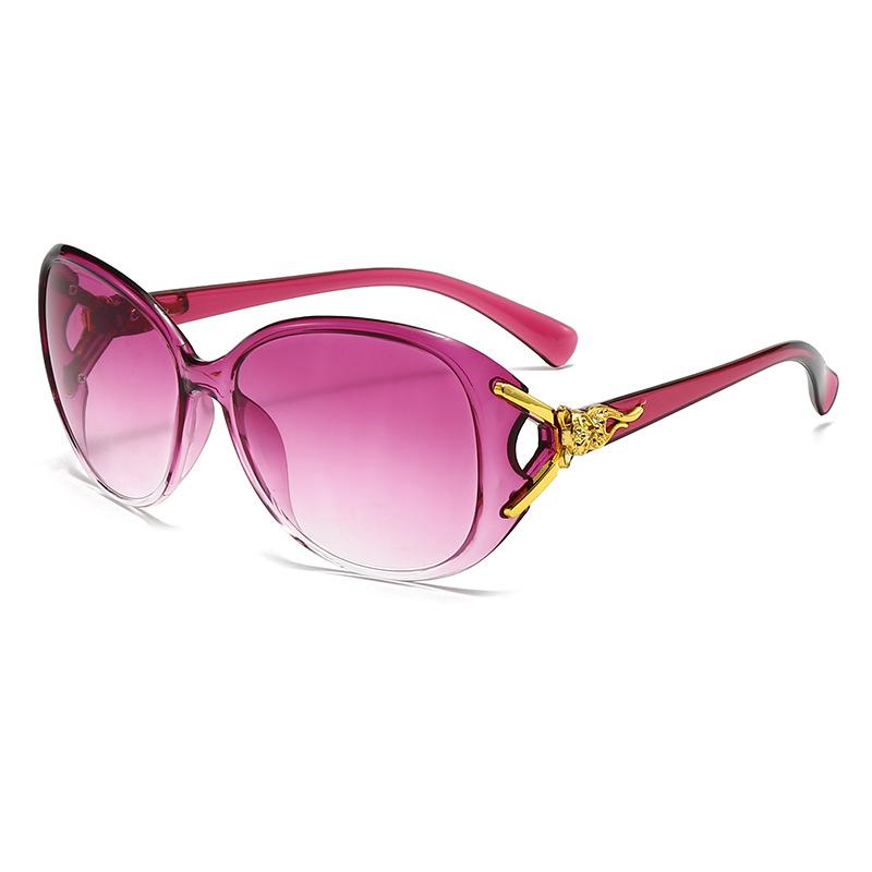 Fashionable Large Frame UV Protection Fox Head Sunglasses for Women