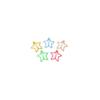 10Pcs/Set Colorful Shaped Hair Clips Non Slip Assorted Bright Colors Bulk for Travel Shooting Cute Hairstyling
