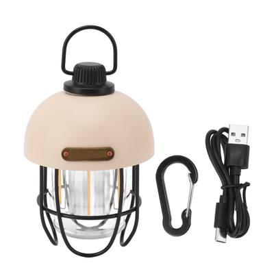 Camping Lantern Rechargeable 4500mAh Battery Powered LED Light 3 Modes Dimmable Waterproof for