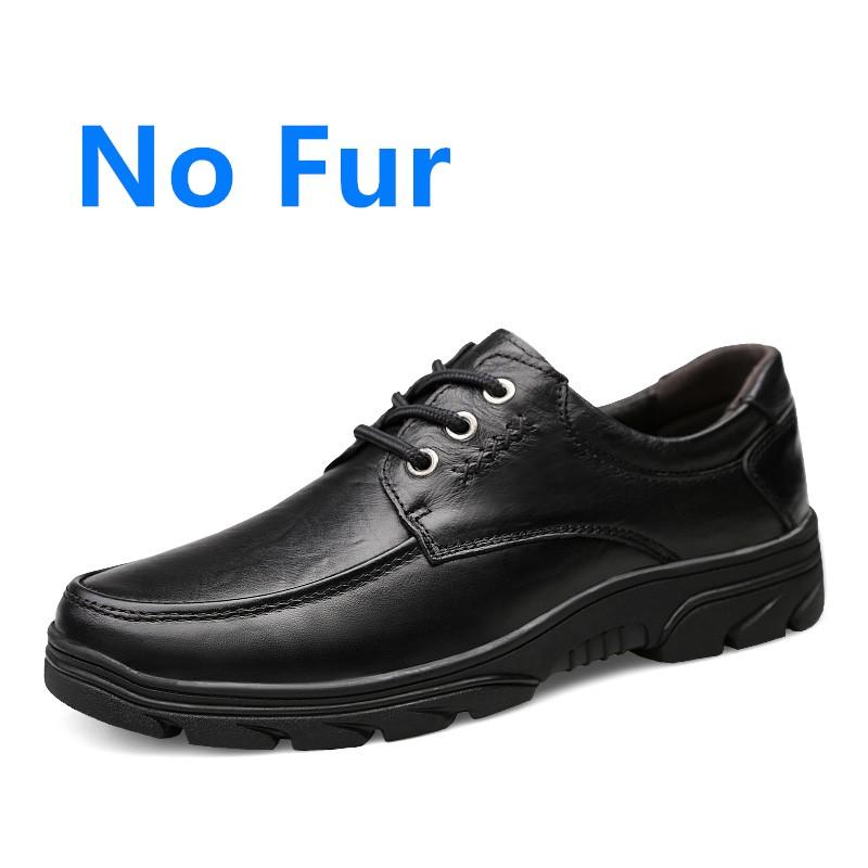 

Мужские ботинки из натуральной кожи, зимние ботильоны, новейшая мода, уличные, повседневные, для хайкинга, рабочие, мужские, нескользящие, удобные, теплые, зимние ботинки 41