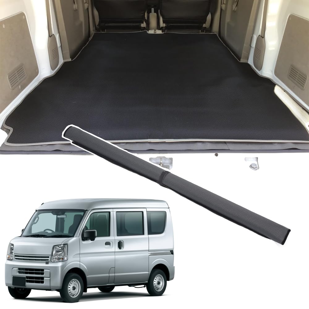 Temiry Luggage Mat for Trunk Easy Rear Seat Durable for NV100 Clipper Minicab and Ideal for Loading and DA17V, Water-Repellent, Non-Slip Seat,