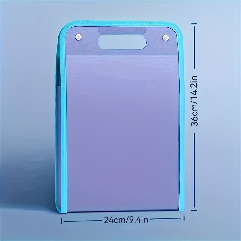 13-Pocket A4 Vertical File Folder Organizer with Binder - Heavy-Duty Expandable Folder, Pockets & Dividers Suitable