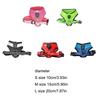 Fashion Dogs Harness Leash Adjustable Length Pet Chest Back LED Dog Vest with Sturdy Buckle for Pet Outdoor Walking