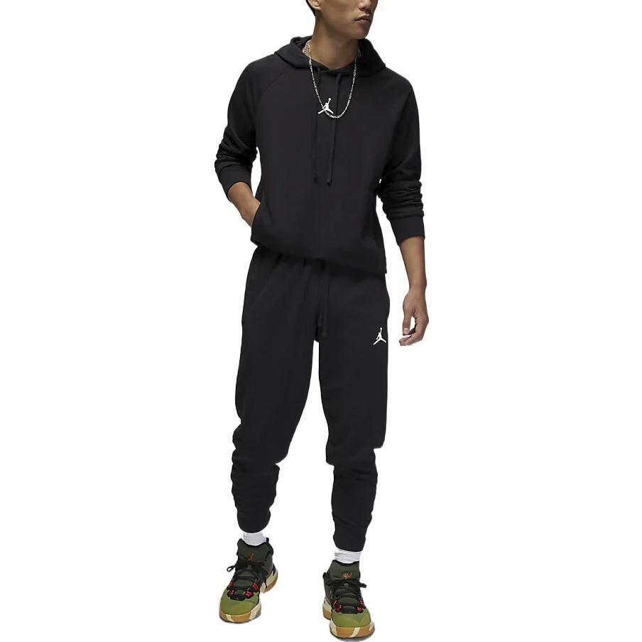 Jordan Sweatshirts Men's Black Hooded Moderate Other DQ7328-010