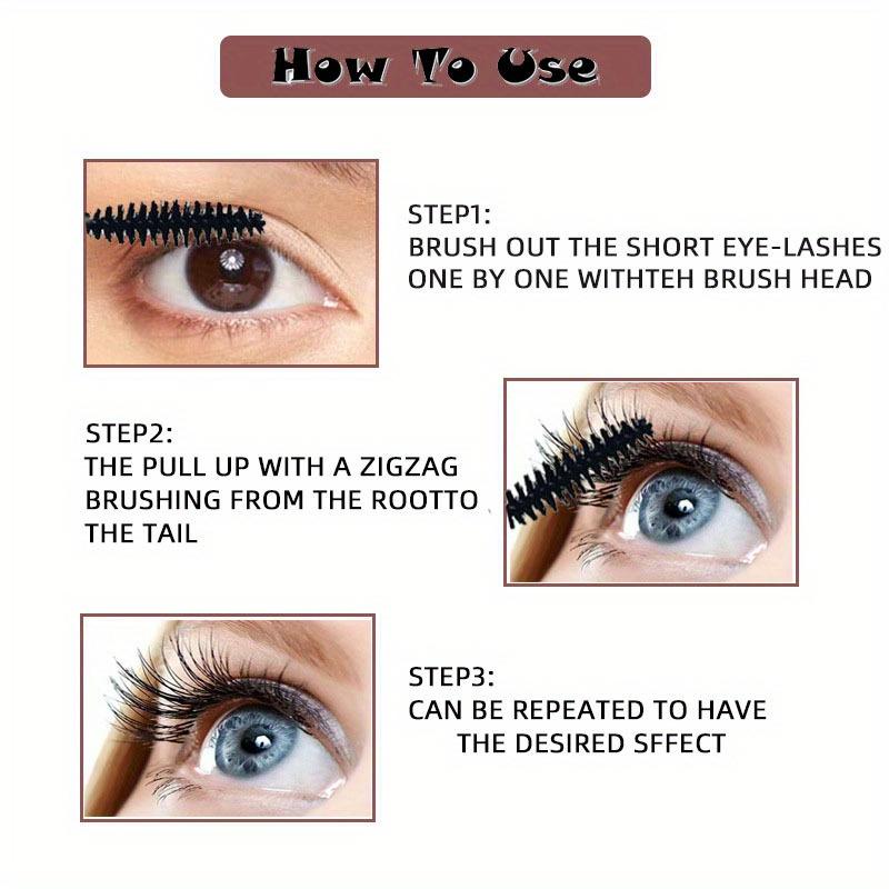Waterproof Long and Thick Mascara Curl To Easily Create Charming Eyes