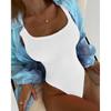 One Piece Swimsuit Swimwear Female Solid Push Up Thong Bather Bathing Suit Sexy Women Monokini Brazilian Swimming Suits