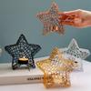 Creative Star Candle Holder Middle Eastern Candle Stand Gift Holders for Candlesticks  Home Decor
