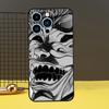 BAKI Hanma Yujiro Anime Case For iPhone 13 12 11 14 Pro Max XS Max XR X 6S 7 8 Plus SE 2020 Back Cover Phone Case