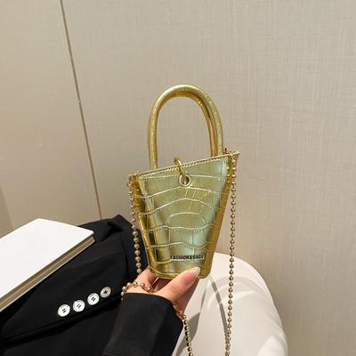 Beuteltasche, Damenmode Mini Damentasche, Tasche in unregelmäßiger Form, Umhängetasche, Einzel-Schultertasche