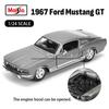 Maisto 1:24 1967 Mustang GT FORD Shelby GT500 Alloy Car Model Handicraft Decoration Collection Toy Tool Gift Die Casting