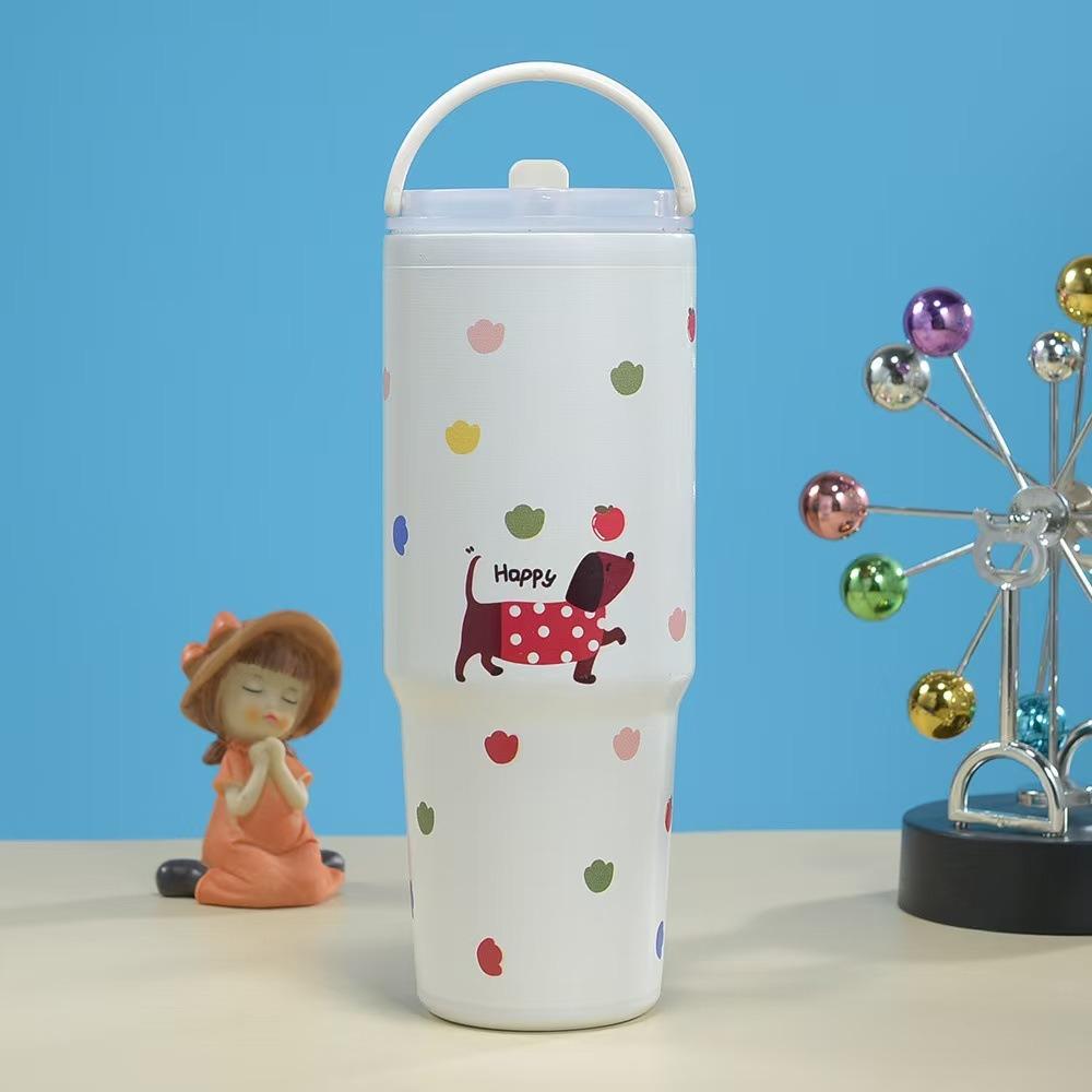 

900ML Large Capacity Thermo Water Bottle Stainless Steel Insulated Cup Sport Travel 01