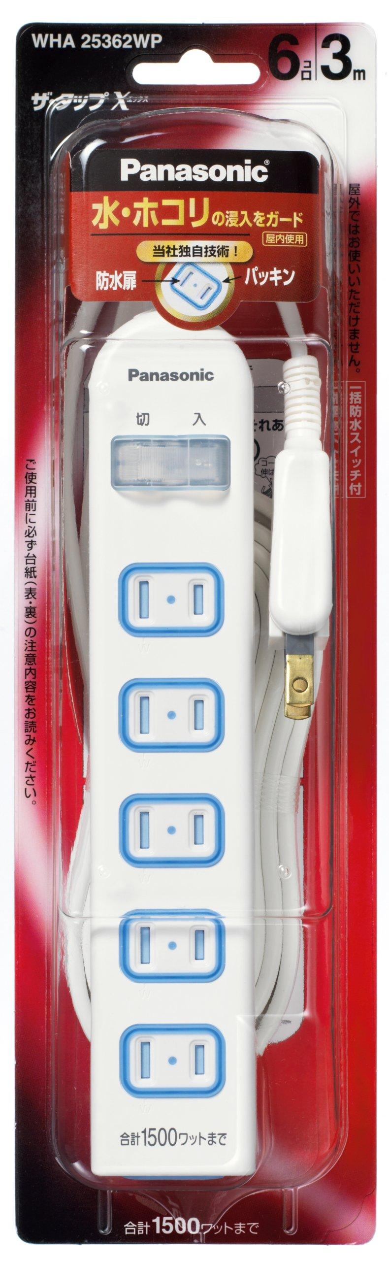 

Panasonic The Tap X6 Bulk Водонепроницаемый переключатель 3m WHA25362WP Белый