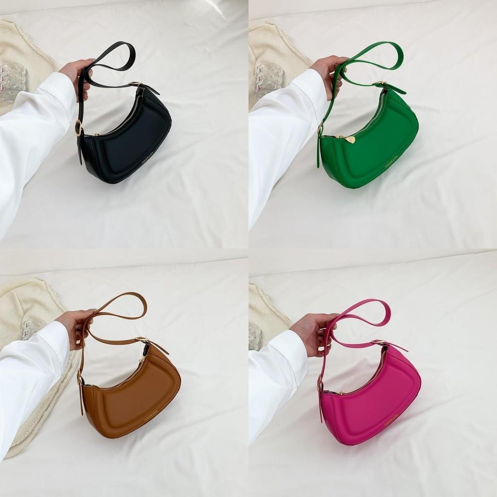 Fashionable Women's Mini Crescent Bag Stylish Casual Shoulder Handbag For Spring 2023
